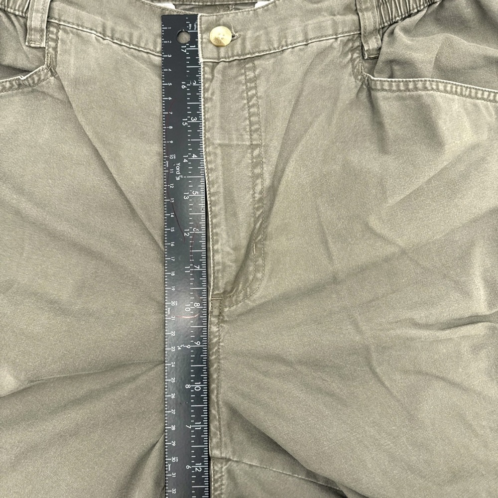 Columbia Sportswear Women's Cargo Pants Khaki‎ Elastic Waist Size 12R - Picture 8 of 12
